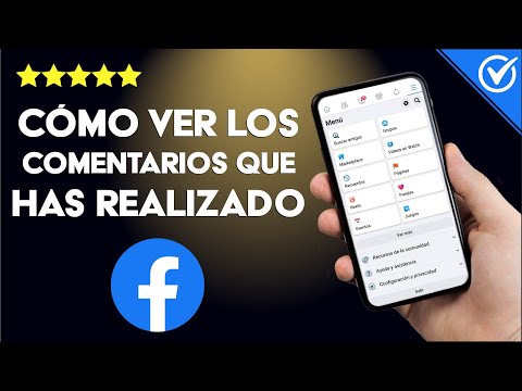 ¿Cómo ver los comentarios que has realizado en FACEBOOK? - Administrar perfil