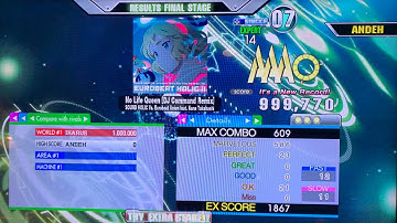 [DDR A3] No Life Queen [DJ Command Remix] (ESP-14) 999,770 PFC