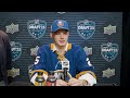 Daniil Prokhorov Address Media After Being The 42nd Pick In The 2025 NHL Draft