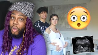 being PREGNANT for 24 HRS ft. larray (nailea devora) Joey Sings Reacts