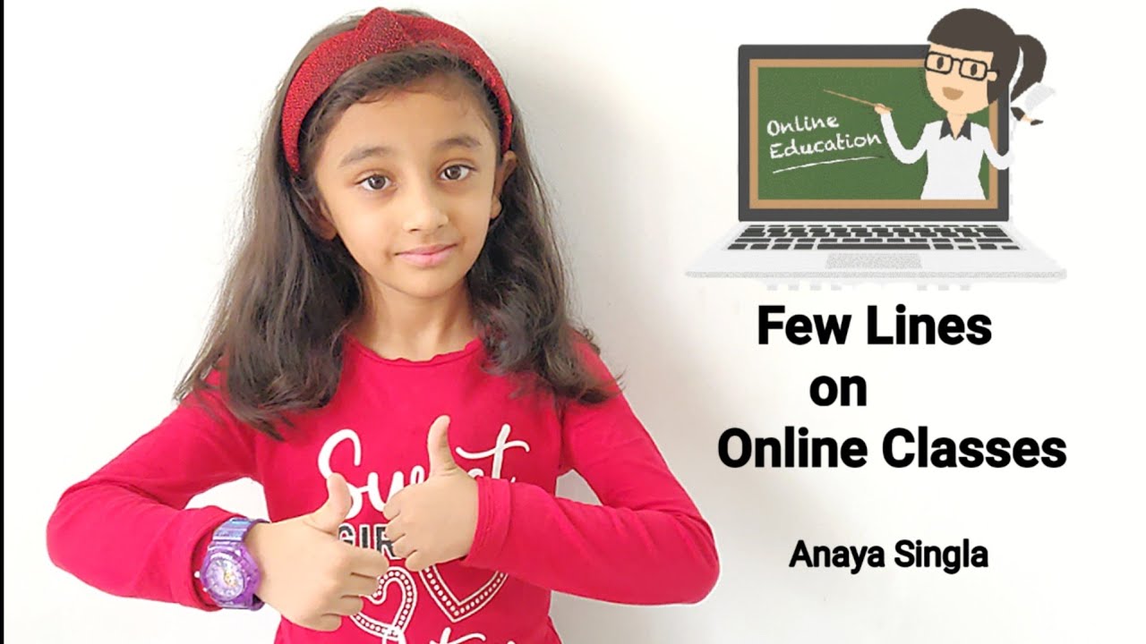 speech on online classes for students