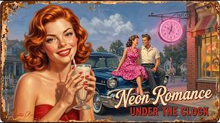Under the Neon Clock (1956) | This Song Will Take You Straight Back to 1956 💛 screenshot 4