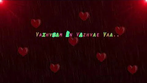 Malargaley Malargaley Lyrics Video | Love Birds | ARRahman | Hariharan | KS Chitra