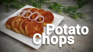 Potato Chops | Goan Minced Meat & Potato Chops | Keema-Stuffed Mashed Potato Snack