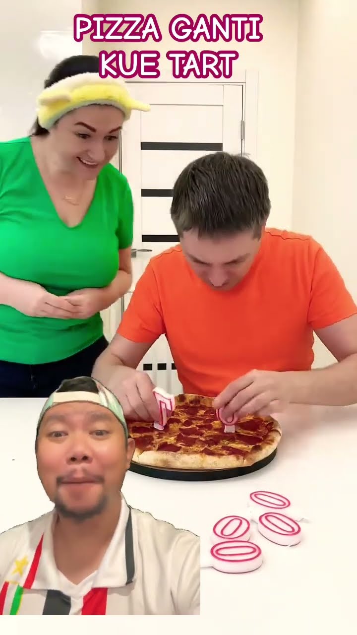 NGERAYAIN 7 Juta SUBSCRIBER!!??? #cake #funny #food #challenge #lucu