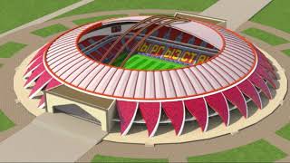 Жердешибиз Жаны Стадиондун Долбоорун Сунуштады/ Кыргызстанец Создал Проект Нового Стадиона В Бишкеке