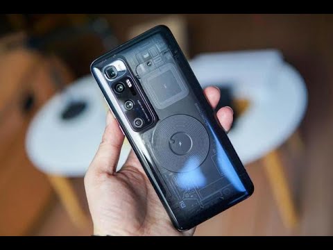 XiaoMi Mi10 Ultra Transparent Edition on Hand - YouTube