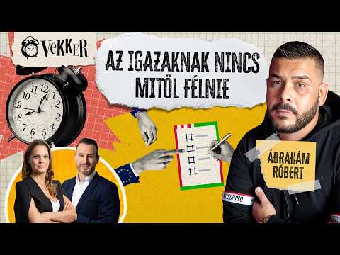 Amit riogatásnak neveztek, minden MEG FOG TÖRTÉNNI - Ábrahám Róbert a Vekkerben