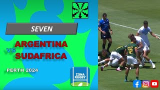 ARGENTINA - SUDAFRICA 27- 01-2024 SEVEN PERTH 2024