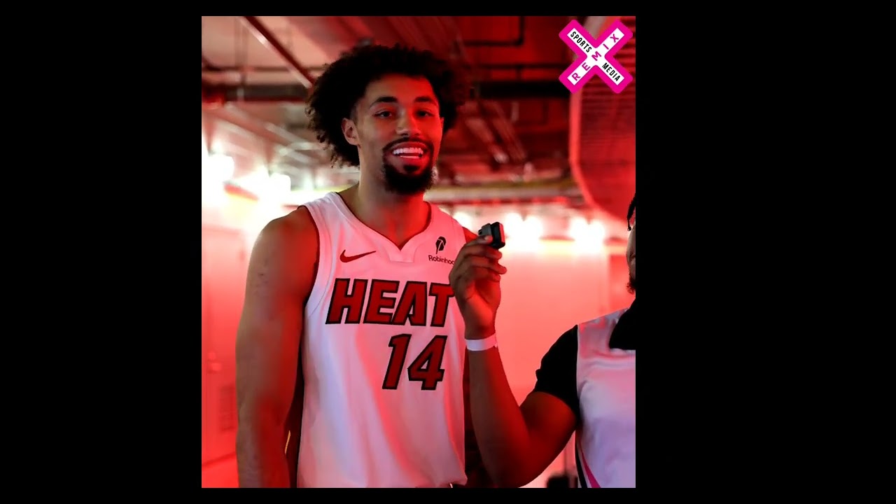 J’Vonne Hadley Talks Miami HEAT With @mgmpov at Media Day 🔥🏀