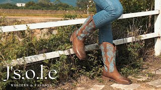 The Best Cowboy Boots🤠👢 || Find Comfortable & Affordable Women's Cowboy Boots || Amazon J's.o.l.e