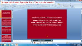 IEEE 2016-2017 POWER ELECTRONICS HIGH STEP UPSTEP DOWN SOFT SWITCHINGBIDIRECTIONAL DC–DC CONVERTER W screenshot 5