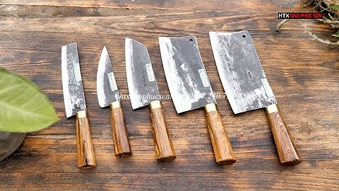 🔥 BỘ DAO BẢN TRƠN BÁN CHẠY NHẤT HIỆN NAY - HÀNG CHUẨN CỦA HTX DAO PHÚC SEN 🔥