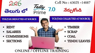TDS &amp; TCS Compliance &amp; Returns in Tally Prime 7.0