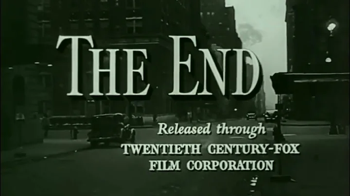 The End/Released Through Twentieth Century-Fox Film Corporation Logo (1949)