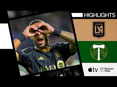 Los Angeles FC Portland Timbers Goals And Highlights
