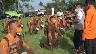 Latihan Penanggulangan Bencana danPembaretan Tim Reaksi Cepat BPBD Kabupaten Banyumas