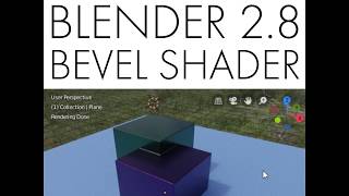 Daily Blender Tip 101 - Cycles Bevel Shader in Blender 2.8