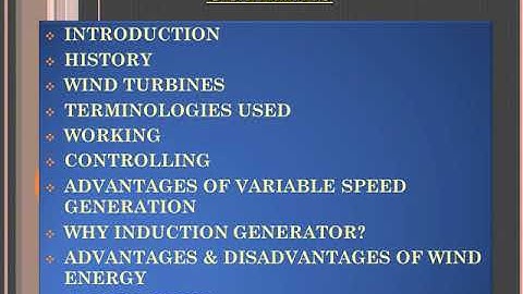 INDUCTION GENERATOR FOR WIND POWER GENERATION
