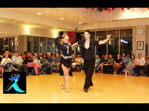 Cha Cha Show Dance At Ultimate Ballroom Dance Studio In Memphis TN