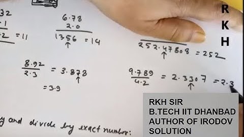 Lecture-1: Error and measurement(Significant figures and its use) by RKH SIR