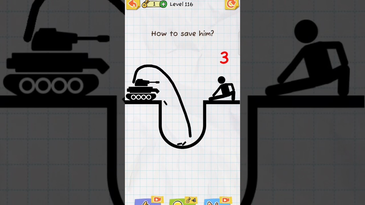 Draw 2 Save level 116 complete gameplay for Android_IOS❤️❤️❤️🥀💗💗💗🥀🥀🥀🥀❤️🥀🥀