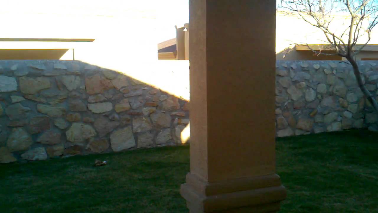 Landscaping backyard - YouTube