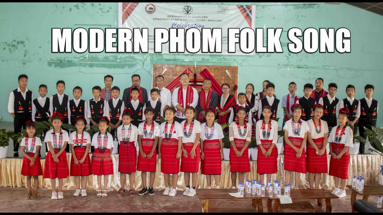 Modern Phom Folk Song // Good Shepherd School Students // First Tribal Festival 2022// Longleng