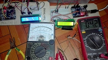 VU meter vs V meter ... Arduino