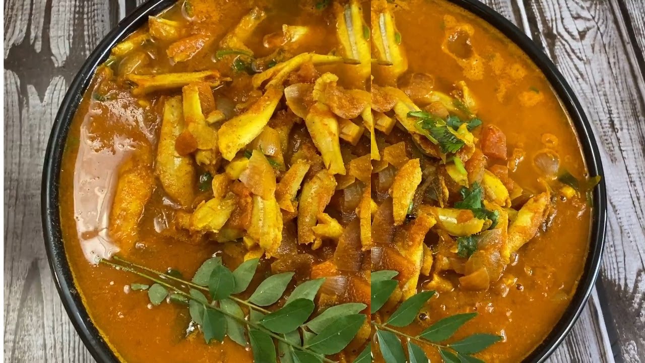Nethili Meen Kulambu Simple, Quick and Tasty Fish curry (without oil) YouTube