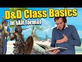 The basics of each dd class