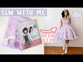 ✂️Making A Cute Summer Lolita Dress | Sew With Me (Otome No Sewing)