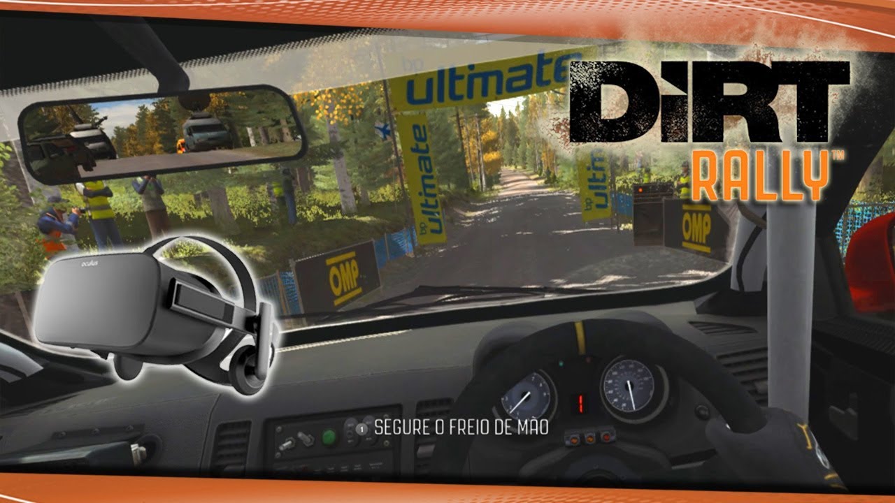 Dirt Rally Oculus Rift CV1 Muitos saltos! YouTube