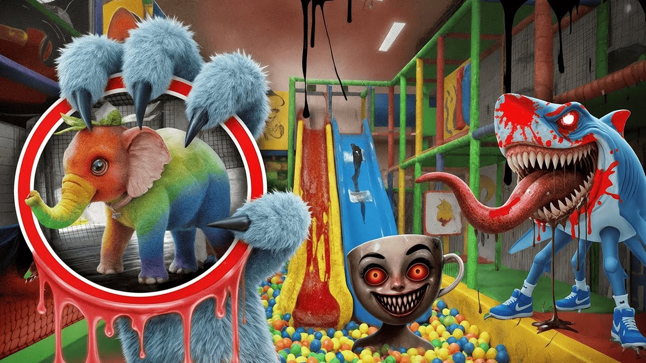 СПАСИТЕ СЕКРЕТНОГО МОЗГОЛОВИКА с крытой игровой площадки Украсть мозговую гниль!!