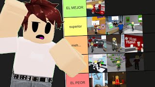 CALIFICANDO TODOS LOS TRABAJOS DE BLOXBURG