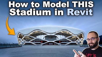 Stadium in Revit Tutorial (Zaozhuang Stadium)