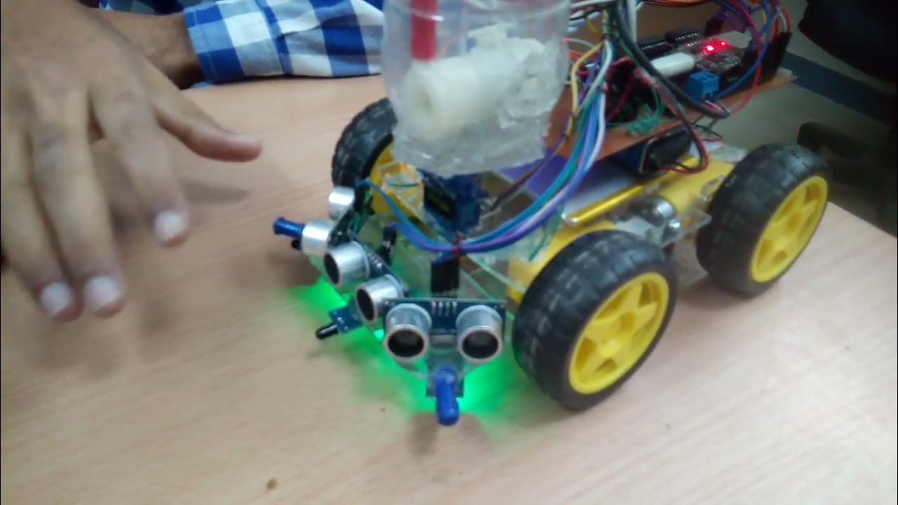 Fire Fighting Robot | How to Make Fire Fighting Robot By using Arduino ...