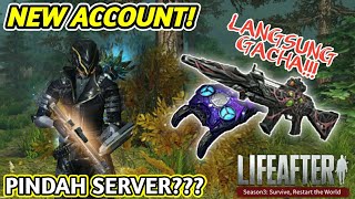 AKUN BARU? PINDAH SERVER? GACHA BLUEBIRD JETPACK! - LIFEAFTER INDONESIA