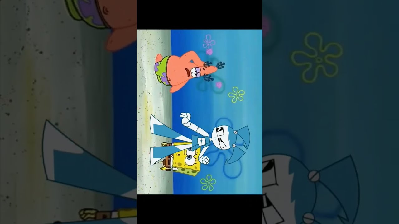 Patrick Messes With The WRONG ROBOT Jenny Animation Xj9 Nickelodeon