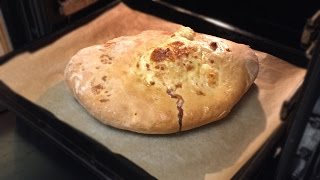 Обалденное хачапури с сыром / Классический грузинский рецепт Обалденное хачапури с сыром / Классический грузинский рецепт