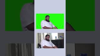DJ Khaled Dancing Twitter Meme - Green Screen