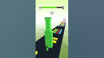 Stack Colors All Levels Gameplay Walkthrough Android, iOS NEW UPDATE MAX LEVEL #shorts