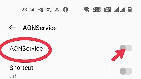 mobile setting AON service ke ko enable & Disable kaise  kare OnePlus 10R 150W  , mobile setting One