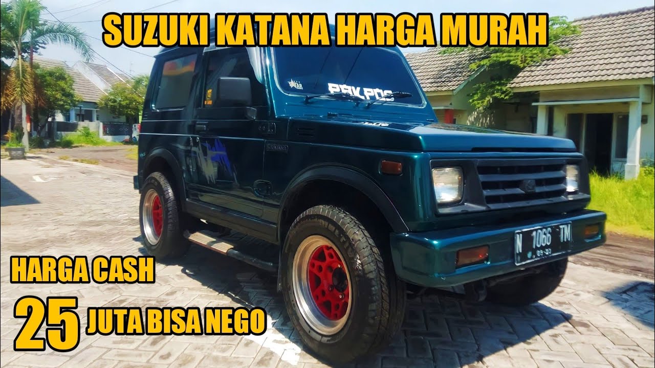 HARGA MOBIL SUZUKI KATANA 25 JUTA MASIH BISA NEGO TERMURAH 2023 - INFO