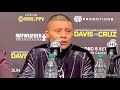 PITBULL CRUZ ON TANK DAVIS POWER “GERVONTA HITS HARD BUT THAT’S WHY WE PREPARED 100%” TALKS FIGHT