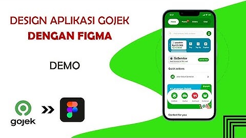 TUTORIAL FIGMA UNTUK PEMULA - Design Prototipe aplikasi gojek menggunakan Figma - Contoh Demo Part 1