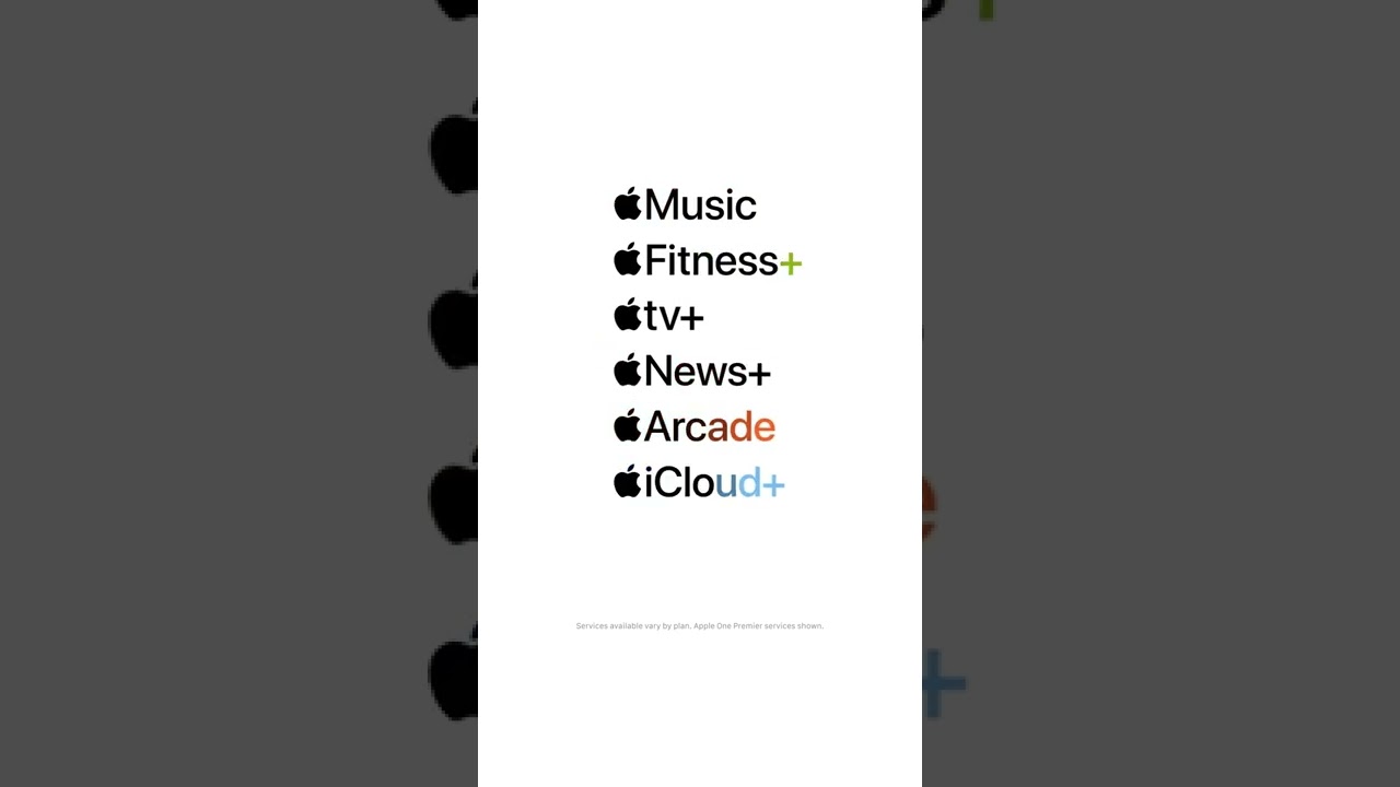 Subscribe to Apple One and get Apple Music, Apple TV+, Apple Arcade, iCloud+, News+, and Fitness+ ti