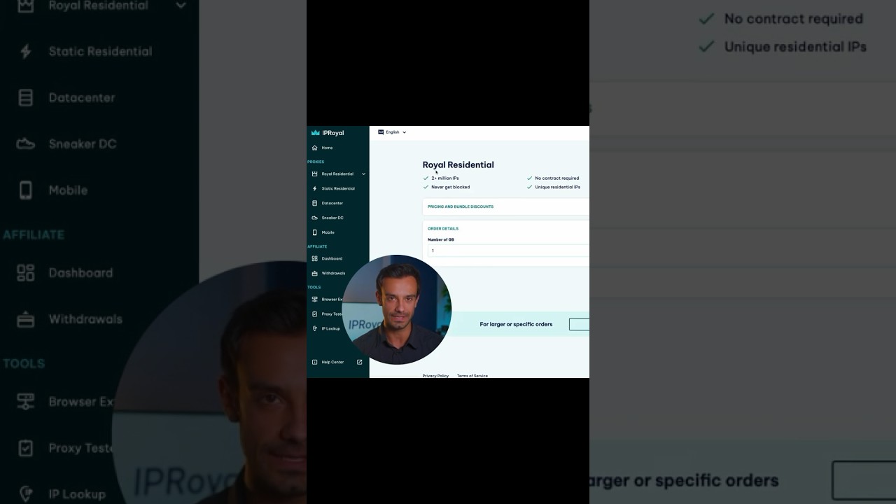 How to Order IPRoyal Residential Proxies ?  ✅ 