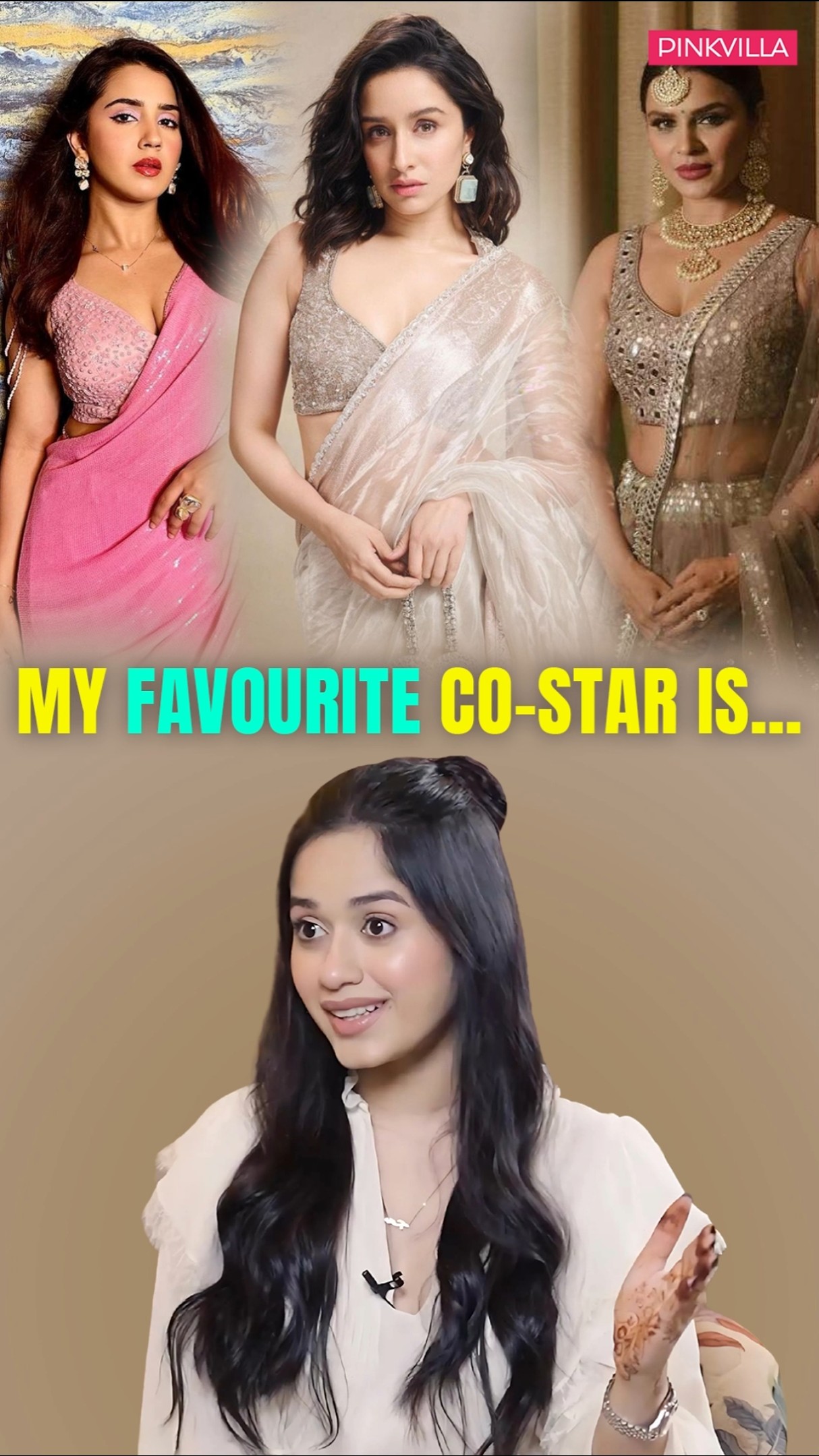 Jannat Zubair Reveals Her FAVOURITE Co-stars Over The Years ? | #shorts #tv #shraddhakapoor
