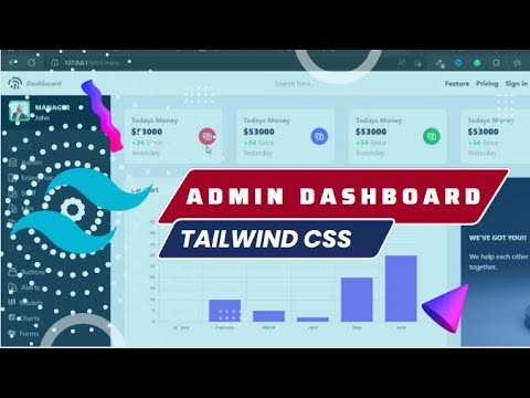TAILWIND CSS DASHBOARD TUTORIAL - YouTube